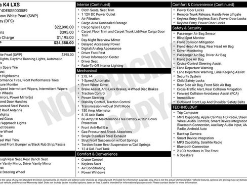 Used 2025 Kia K4 LXS FWD image 34