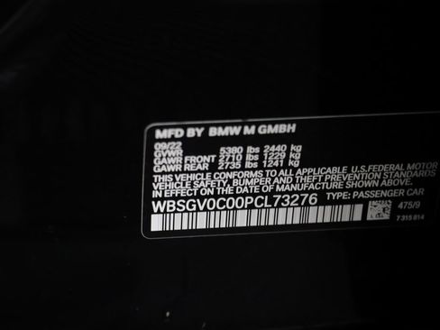 Used 2023 BMW M8 Gran Coupe xDrive Competition w/ M Carbon Exterior Package AWD/4WD image 24