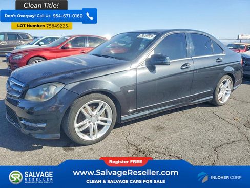 Used 2012 Mercedes-Benz C 250 Sedan image 1