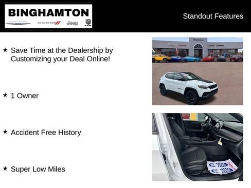 Used 2023 Jeep Compass Trailhawk w/ Trailhawk Elite Group AWD/4WD image 5