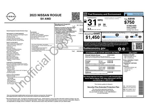 Used 2023 Nissan Rogue SV w/ SV Premium B Package AWD/4WD image 11