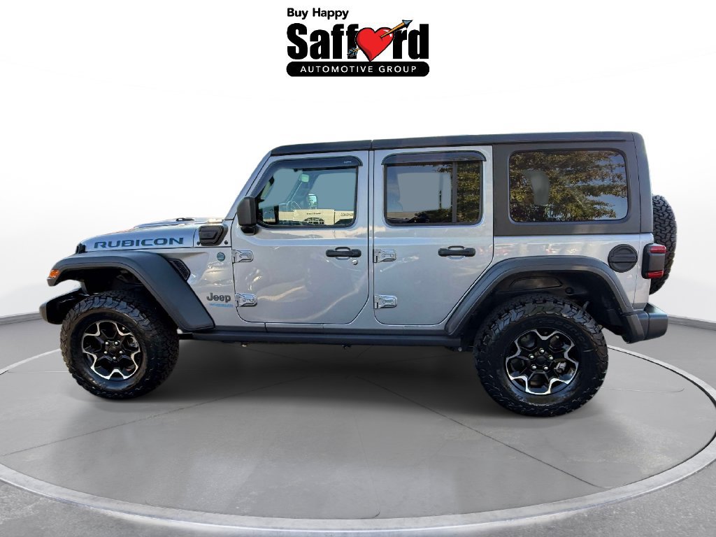 Used 2021 Jeep Wrangler Unlimited Rubicon 4xe w/ Cold Weather Group AWD/4WD image 4