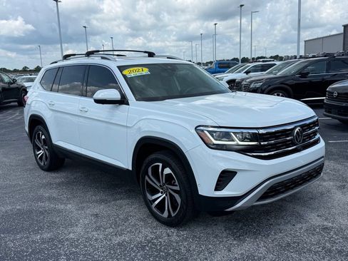 Used 2021 Volkswagen Atlas SEL Premium AWD/4WD image 2