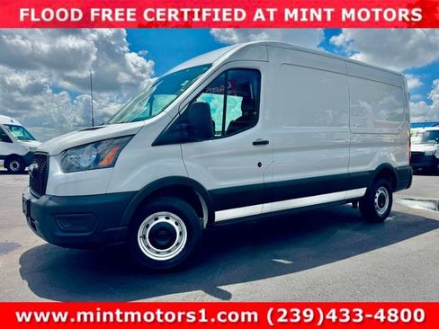 Used 2023 Ford Transit 250 Medium Roof w/ Load Area Protection Package RWD image 2