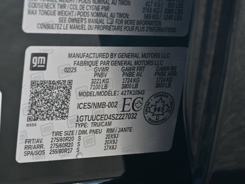 Used 2025 GMC Sierra 1500 Elevation w/ X31 Off-Road Package image 37