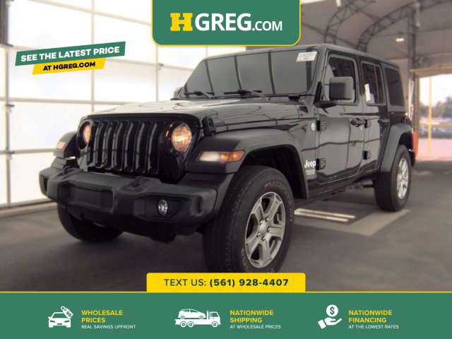 Used 2021 Jeep Wrangler Unlimited Sport AWD/4WD image 1