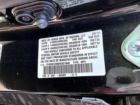 Certified 2017 Honda CR-V Touring image 14