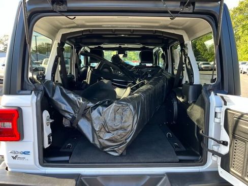 Used 2021 Jeep Wrangler Unlimited Sahara 4xe w/ Dual Top Group image 9