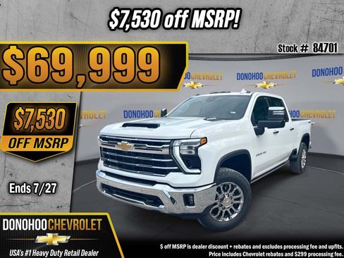 New 2026 Chevrolet Silverado 2500 LTZ w/ LTZ Plus Package AWD/4WD image 1