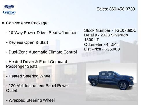 Used 2023 Chevrolet Silverado 1500 LT AWD/4WD image 5