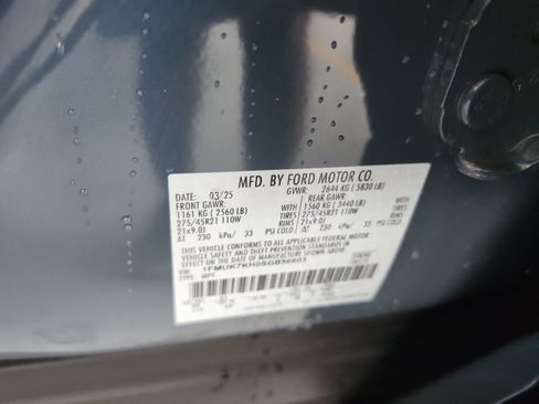 Certified 2025 Ford Explorer ST-Line w/ Premium Package RWD image 24