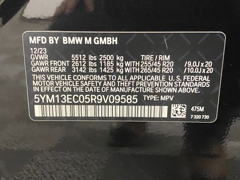 Certified 2024 BMW X3 M w/ Executive Package image 21