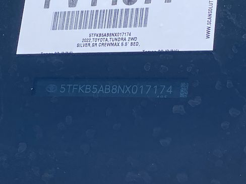 Used 2022 Toyota Tundra SR RWD image 31