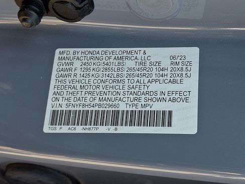 Used 2023 Honda Passport EX-L image 28