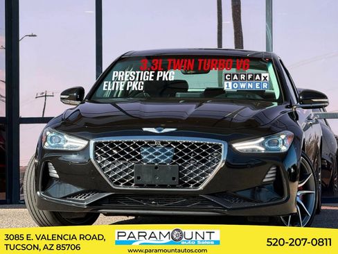 Used 2019 Genesis G70 3.3T Advanced w/ Prestige Package RWD image 1