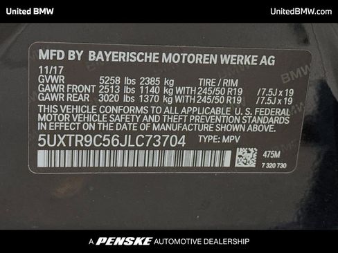 Used 2018 BMW X3 xDrive30i image 15