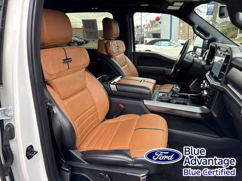 Certified 2022 Ford F150 Platinum w/ Equipment Group 701A High image 34