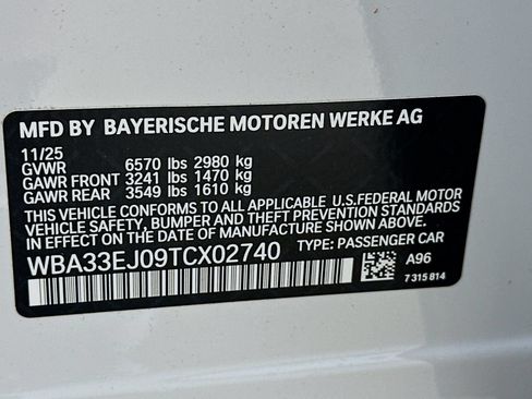 New 2026 BMW 760i xDrive w/ Executive Package AWD/4WD image 49