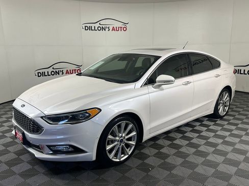 Used 2017 Ford Fusion Platinum AWD/4WD image 2