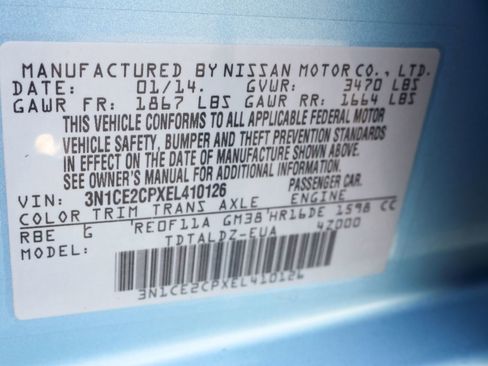 Used 2014 Nissan Versa Note SV w/ Sport Value Package image 45