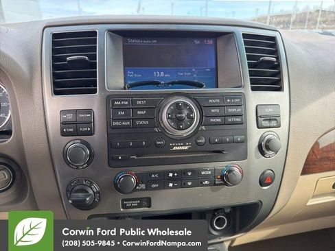 Used 2015 Nissan Armada Platinum w/ 2nd Row Captain Seat Package image 10