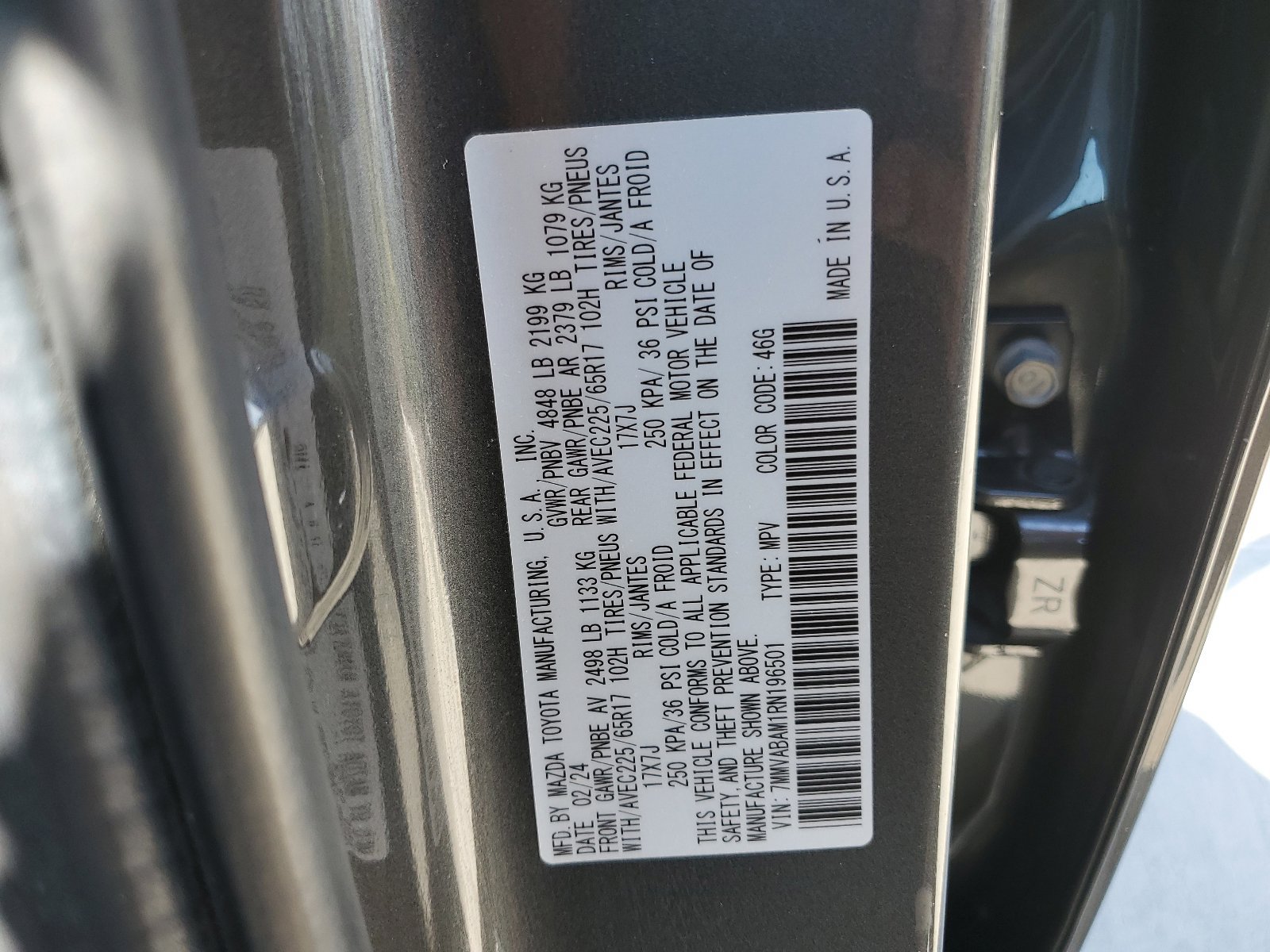 Certified 2024 MAZDA CX-50 AWD 2.5 S w/ Cargo Package image 40