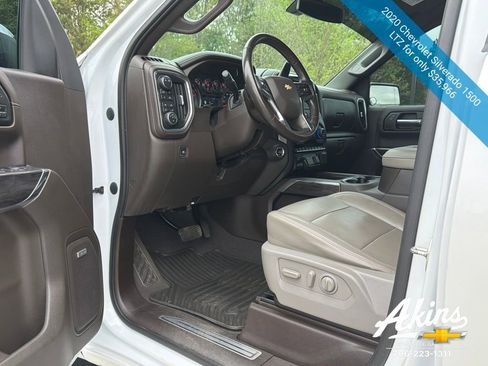 Certified 2020 Chevrolet Silverado 1500 LTZ w/ LTZ Plus Package AWD/4WD image 13