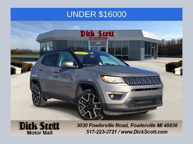 Used 2018 Jeep Compass Limited w/ Safe & Security Group AWD/4WD image 1