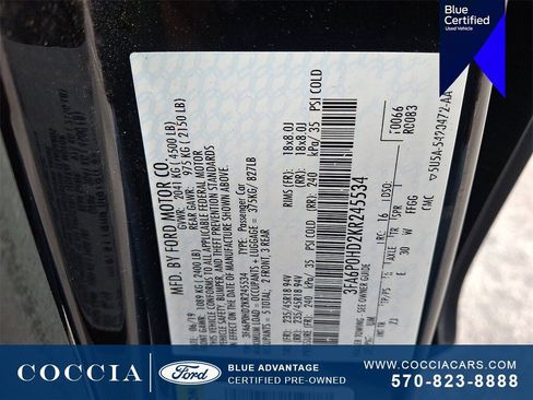 Used 2019 Ford Fusion SE w/ Equipment Group 151A image 27