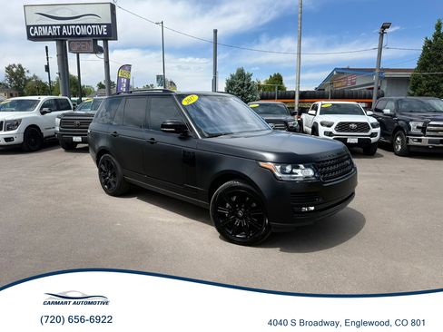 Used 2017 Land Rover Range Rover Supercharged AWD/4WD image 1