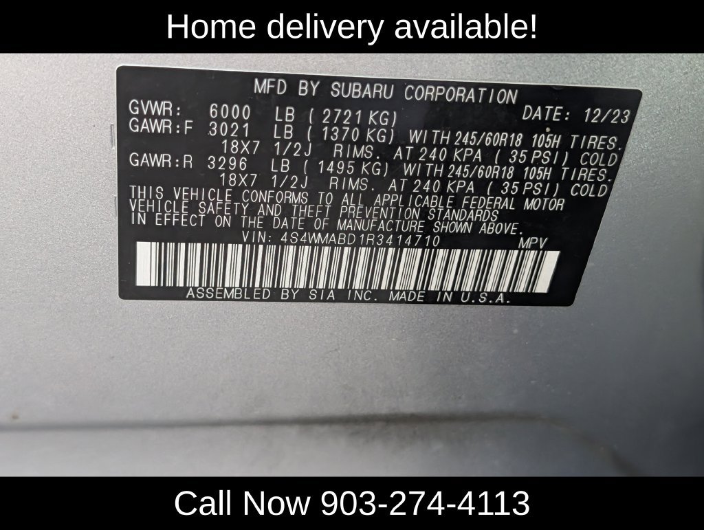 Used 2024 Subaru Ascent Premium AWD/4WD image 36