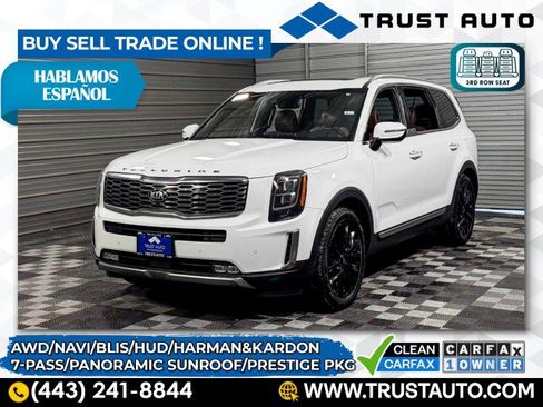 Used 2021 Kia Telluride SX w/ SX Prestige Package image 1