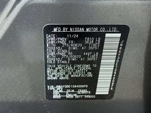 Certified 2025 Nissan Armada PRO-4X w/ Pro-4X Premium Package image 40