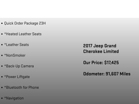 Used 2017 Jeep Grand Cherokee Limited image 6