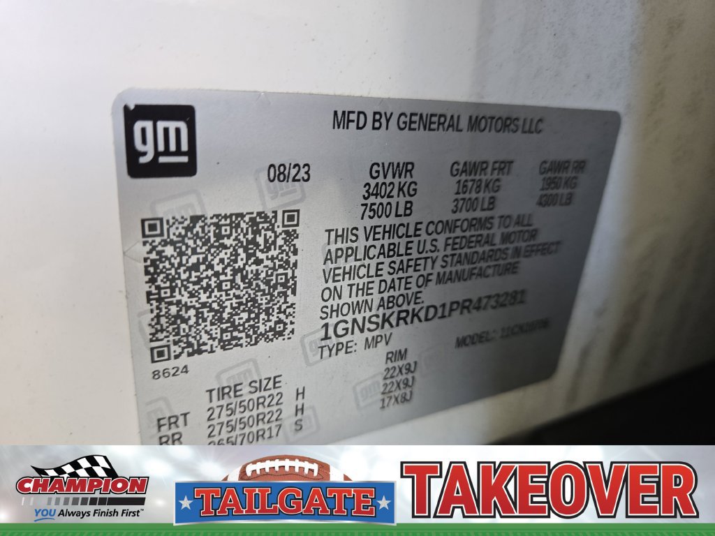 Certified 2023 Chevrolet Tahoe RST w/ Luxury Package AWD/4WD image 34