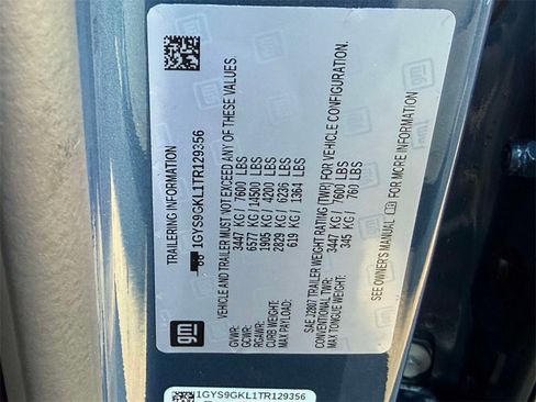 Used 2026 Cadillac Escalade Platinum Sport w/ LPO, ONYX Package image 34