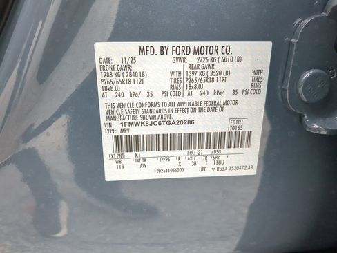 New 2026 Ford Explorer Tremor w/ Tremor Ultimate Package image 28