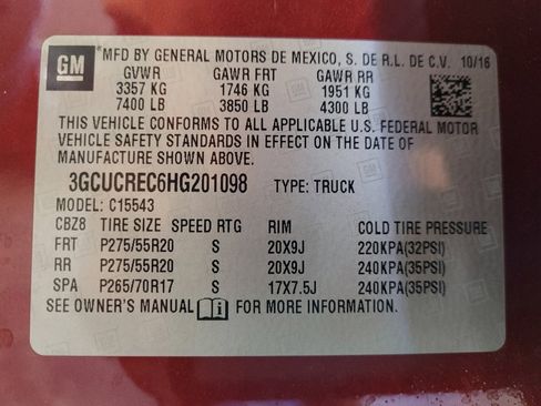 Used 2017 Chevrolet Silverado 1500 LT w/ Max Trailering Package RWD image 33