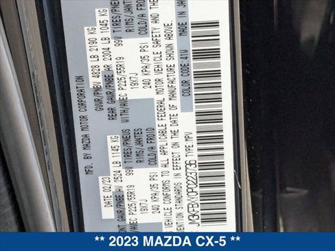 Used 2023 MAZDA CX-5 Signature AWD/4WD image 24
