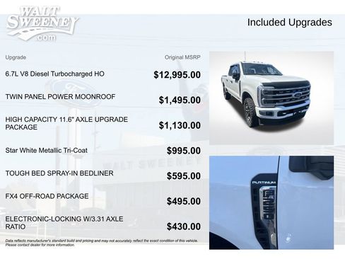 Used 2024 Ford F250 Platinum AWD/4WD image 11