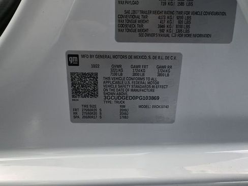 Used 2023 Chevrolet Silverado 1500 LTZ w/ LTZ Convenience Package II image 54