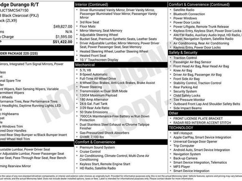 Used 2021 Dodge Durango R/T image 54
