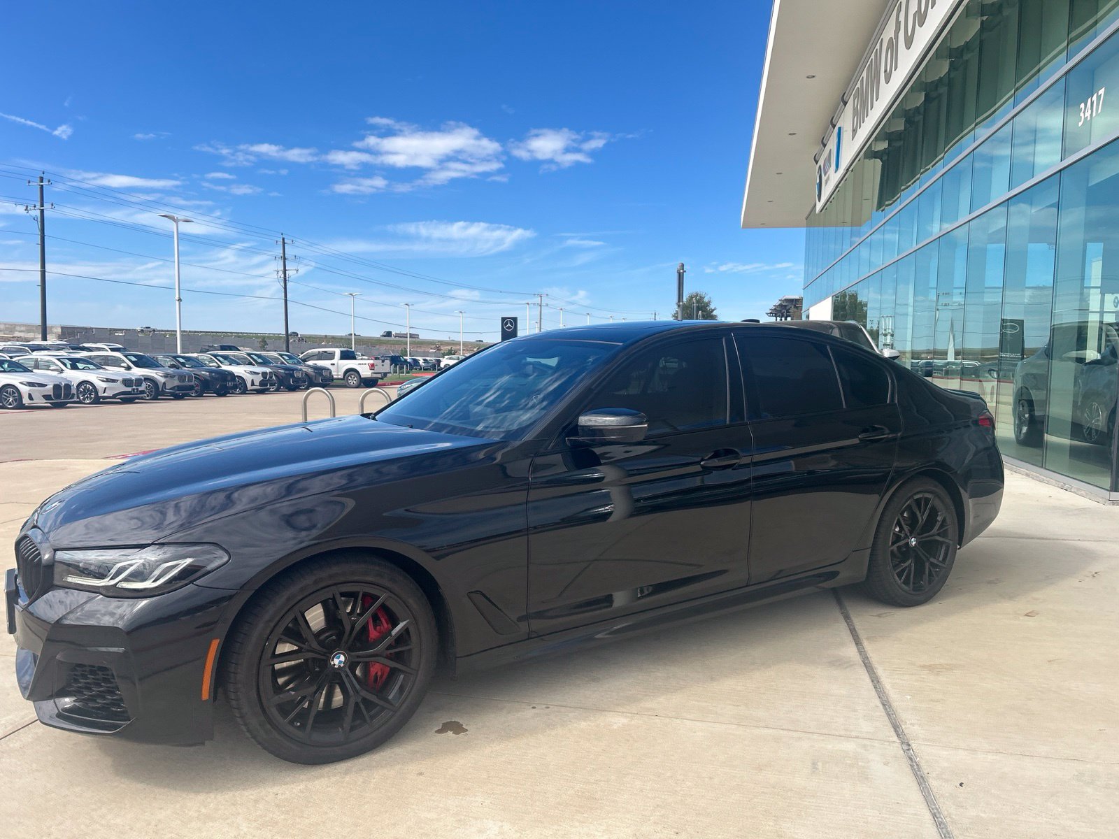 Certified 2023 BMW 540i w/ M Sport Package RWD image 3