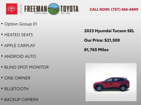 Used 2023 Hyundai Tucson SEL AWD/4WD image 5
