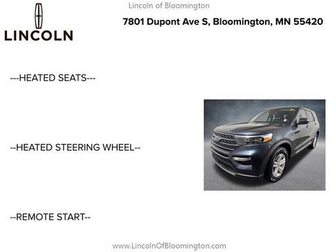 Used 2024 Ford Explorer XLT w/ Equipment Group 202A AWD/4WD image 5