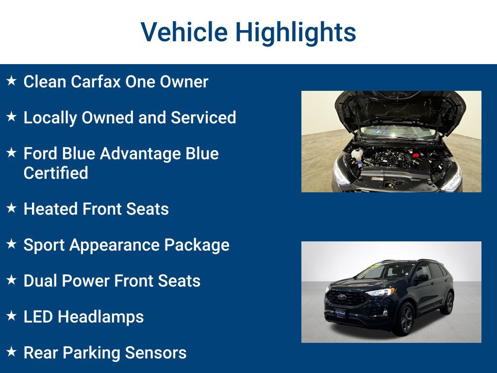 Certified 2023 Ford Edge SEL w/ Sport Appearance Package AWD/4WD image 3