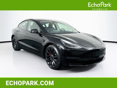 Used 2023 Tesla Model 3 Performance AWD/4WD image 1