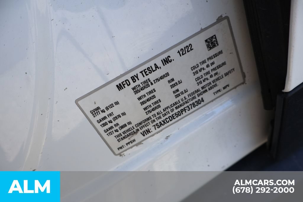Used 2023 Tesla Model X AWD/4WD image 35