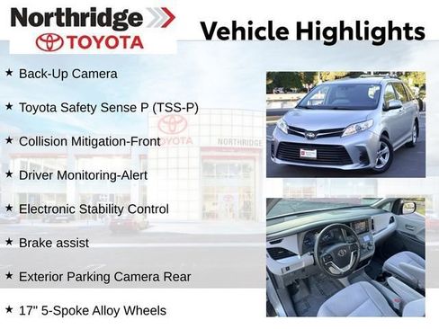Used 2020 Toyota Sienna LE image 2