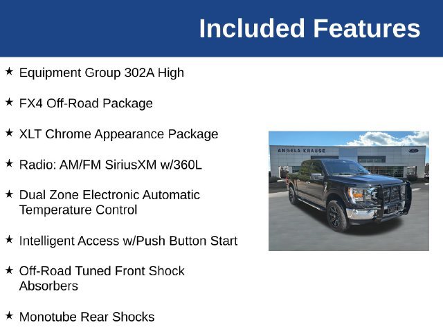 Used 2022 Ford F150 XLT w/ Equipment Group 302A High AWD/4WD image 5